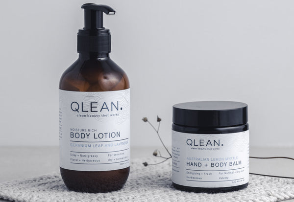 Qlean Lotion and balm