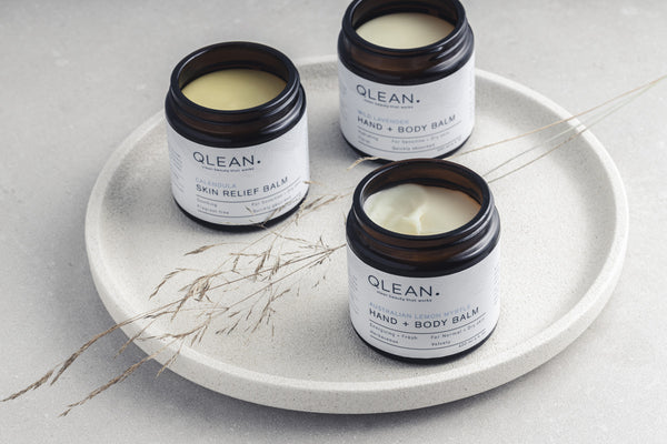 Qlean Hand and Body Balms