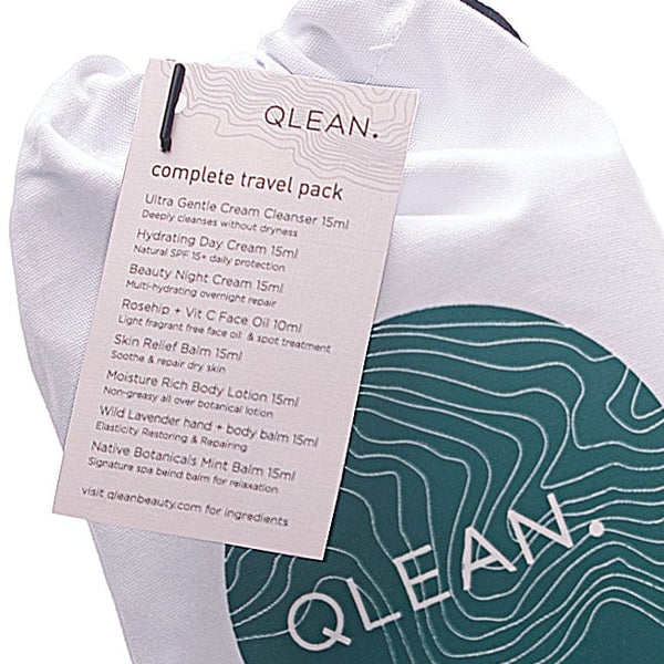 QLEAN Complete Face + Body Starter Pack Samples QLEAN